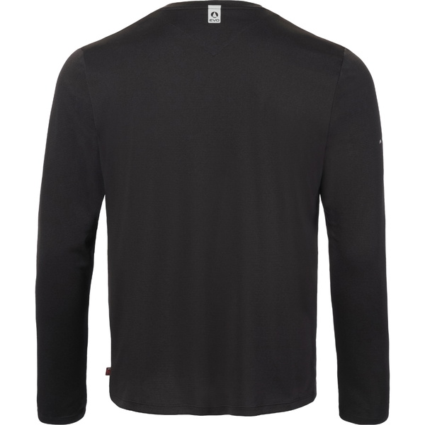 2026 Musto Mens Evo Crew Sunblock Langærmet T-shirt 82433 - Black